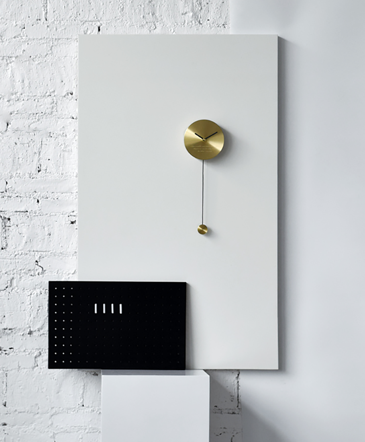 Idemak Brass Clock