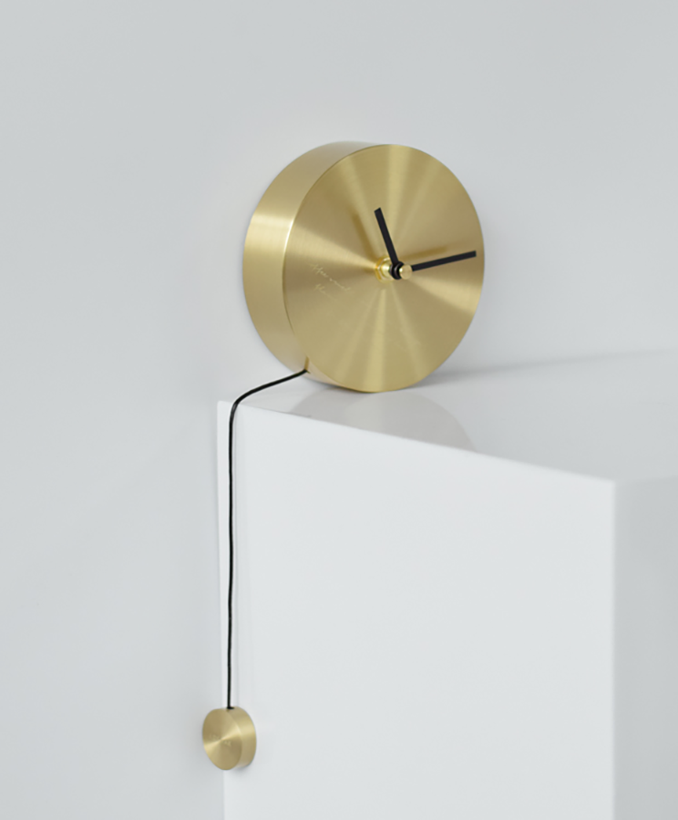 Idemak Brass Clock