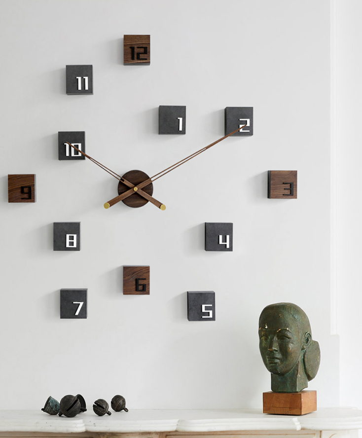 Emitdoog Bricks Clock