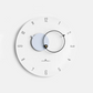Noridongsan Dual Circles Clock