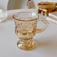 Vintage Amber Cup