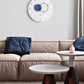 Noridongsan Dual Circles Clock