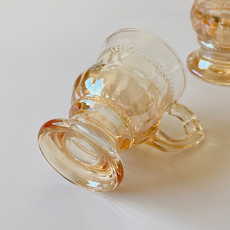 Vintage Amber Cup