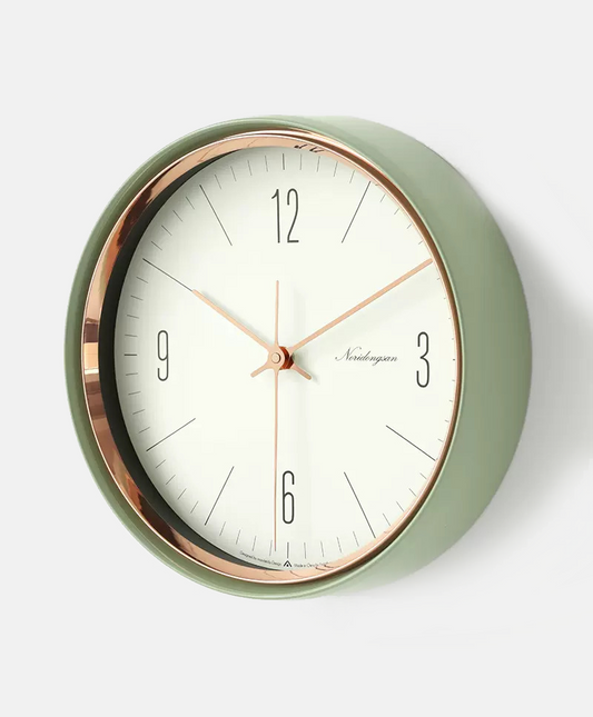 Noridongsan Olive Green Clock