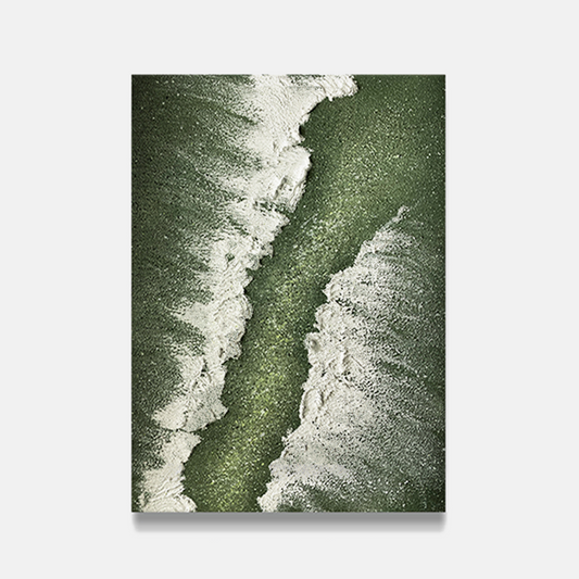 YZ Greenery Texture Painting